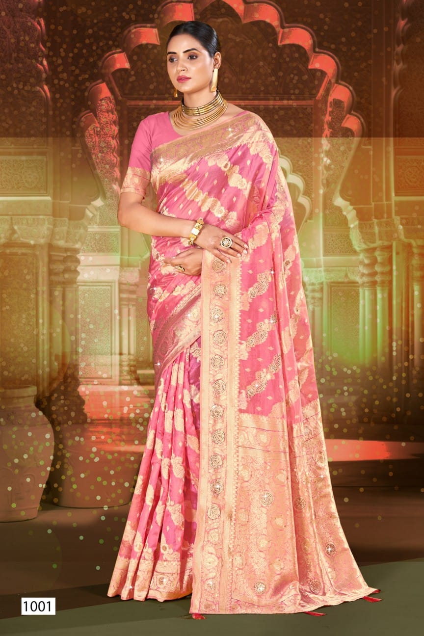 Sparkle Saroski 4 By Saroj Silk Organza Sarees Wholesale Shop In Surat